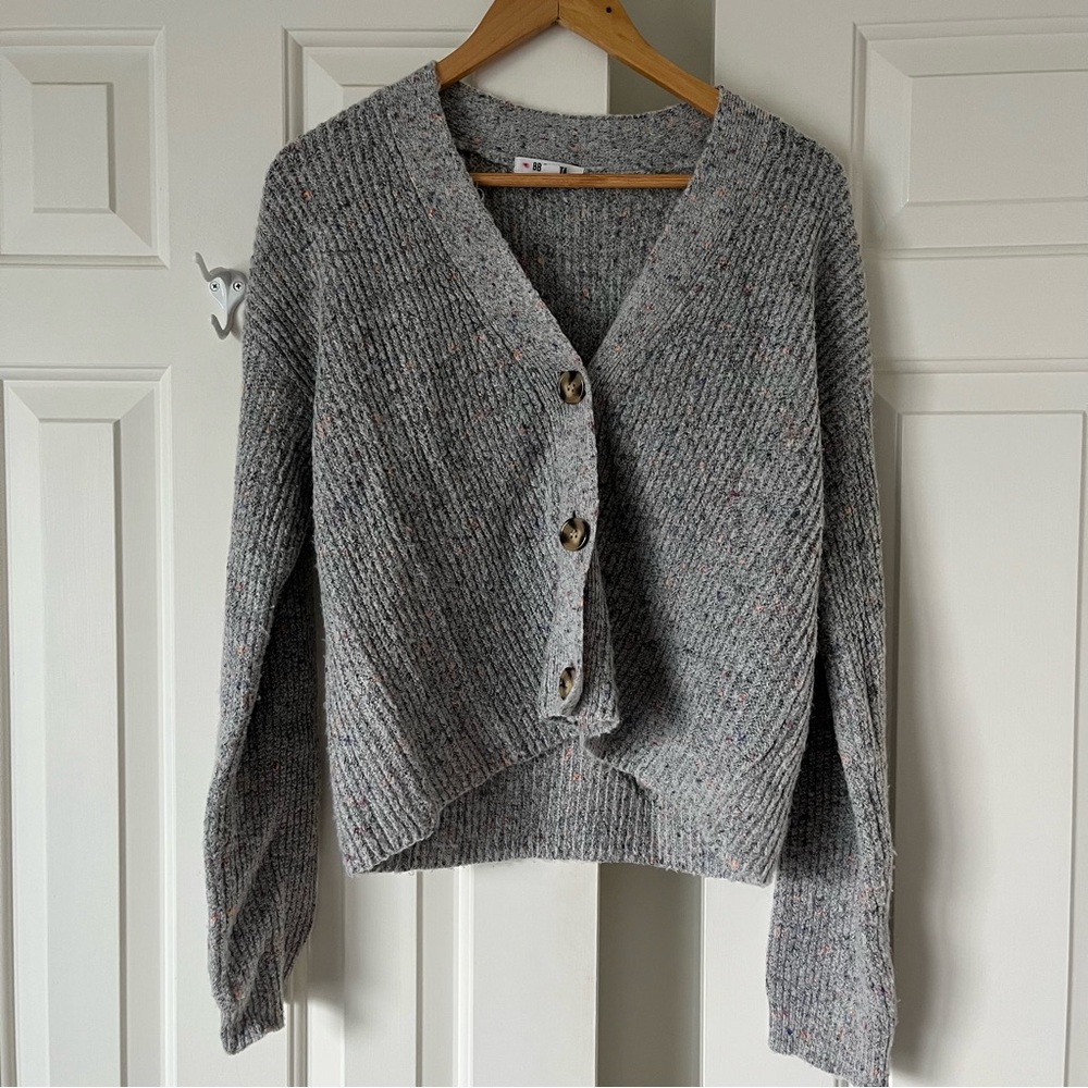 BB Dakota Gray Cardigan
